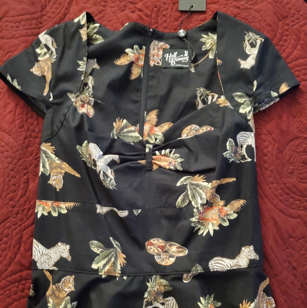 Hell Bunny Safari dress